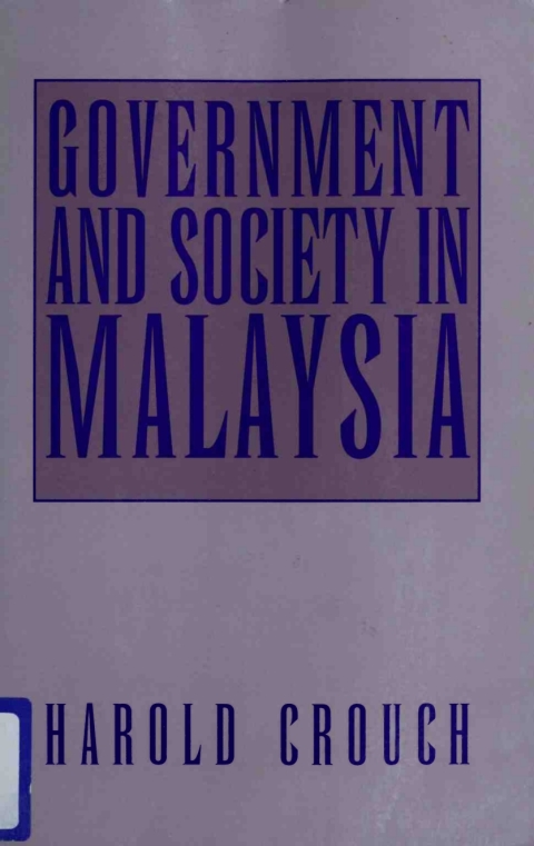 Cover image for book Government and Society in Malaysia