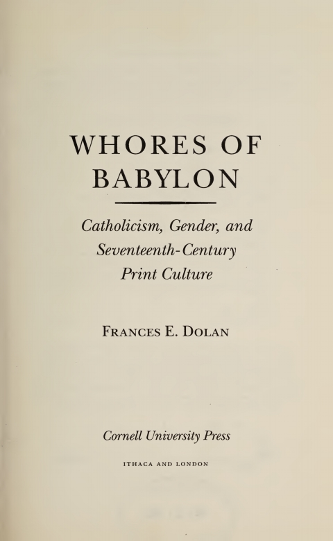 Cover image for book Whores of Babylon