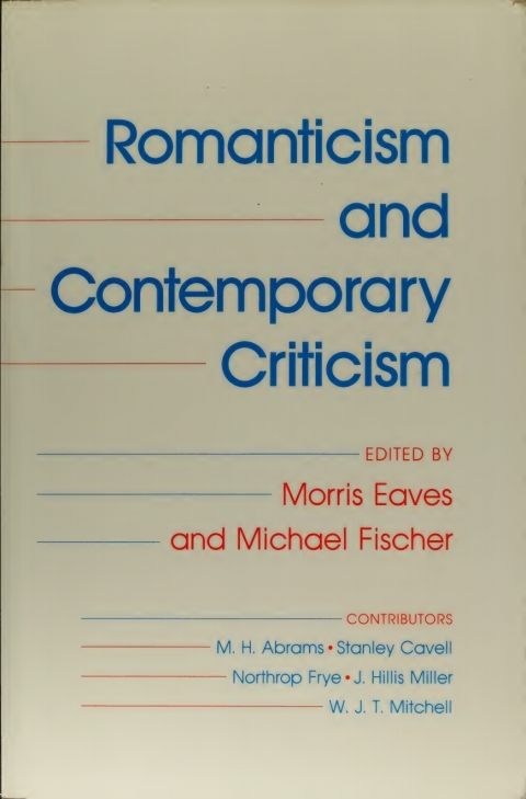 Cover image for book Romanticism and Contemporary Criticism