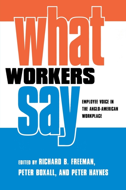 Cover image for book What Workers Say