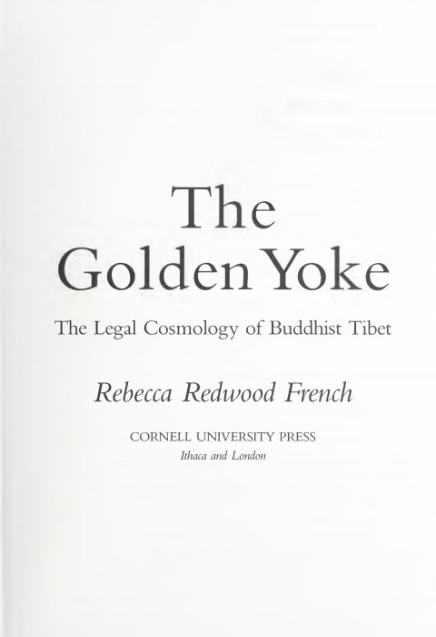 Cover image for book The Golden Yoke