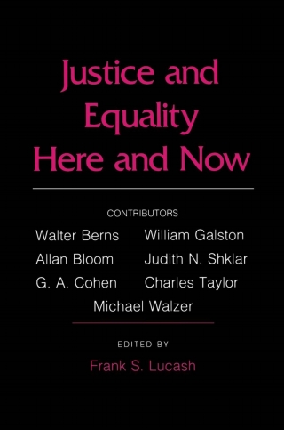 Justice and Equality Here and Now