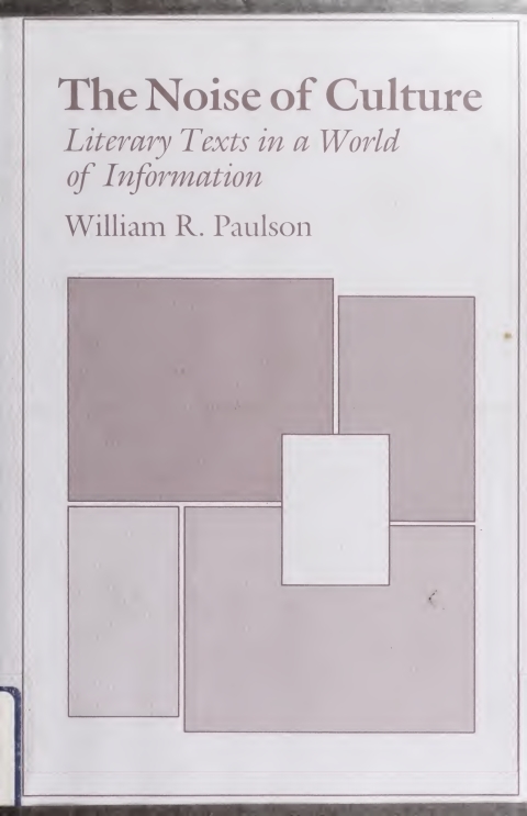 Cover image for book The Noise of Culture