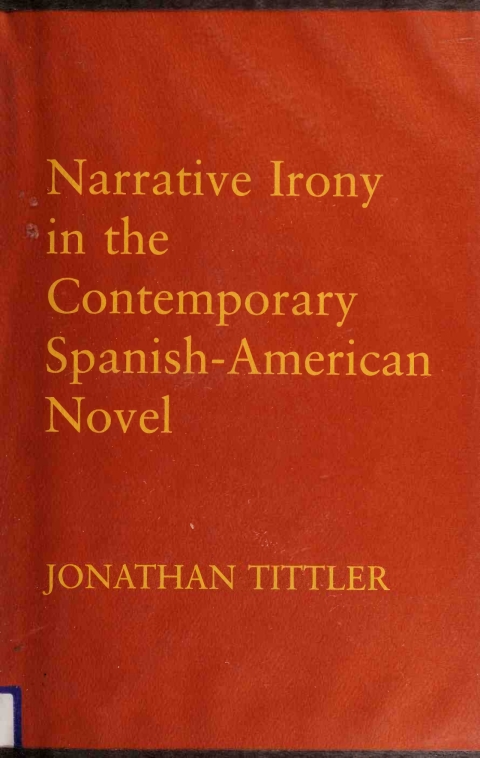 Cover image for book Narrative Irony in the Contemporary Spanish-American Novel