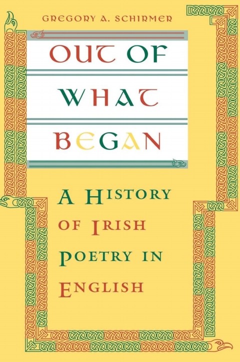 Cover image for book Out of What Began