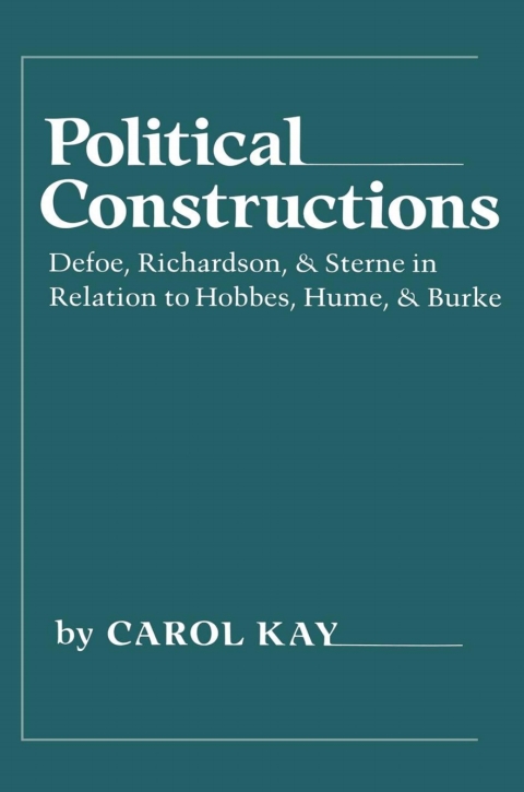 Cover image for book Political Constructions