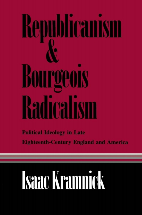 Cover image for book Republicanism and Bourgeois Radicalism