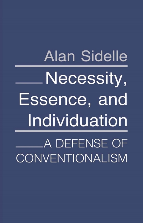 Cover image for book Necessity, Essence, and Individuation