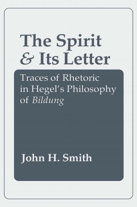 Cover image for book The Spirit and Its Letter