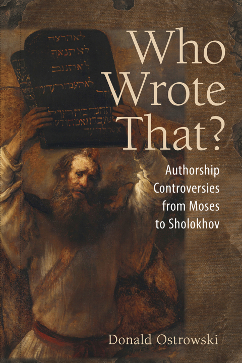 Cover image for book Who Wrote That?