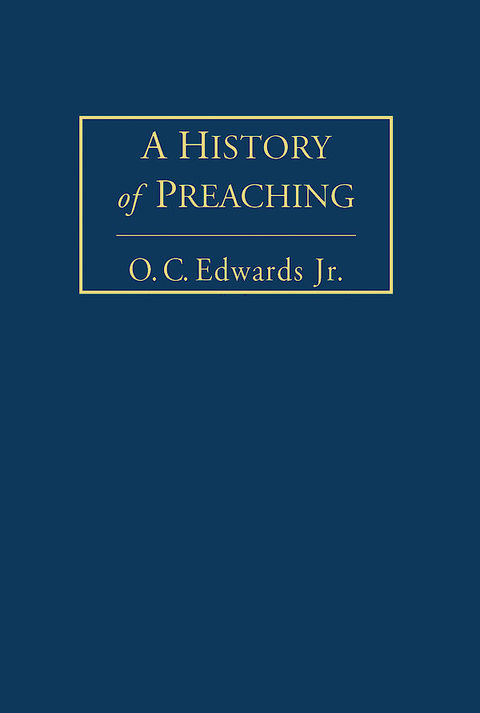 Cover image for book A History of Preaching Volume 2