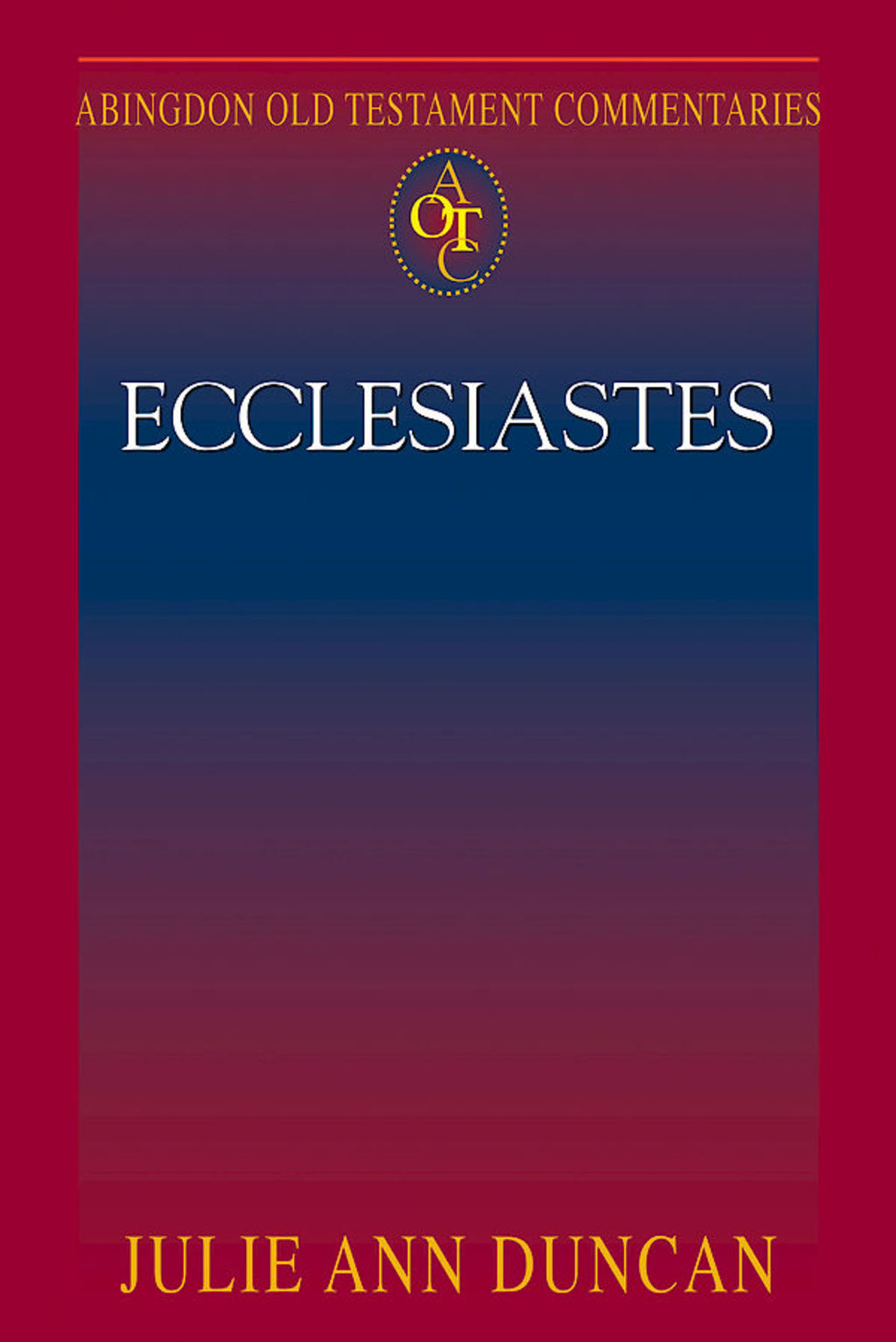 Reflowable Abingdon Old Testament Commentaries: Ecclesiastes; $54.38