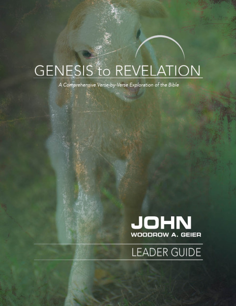 Cover image for book Genesis to Revelation: John Leader Guide