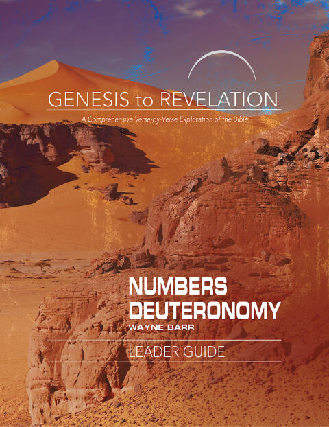 Cover image for book Genesis to Revelation: Numbers, Deuteronomy Leader Guide