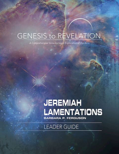Cover image for book Genesis to Revelation: Jeremiah, Lamentations Leader Guide