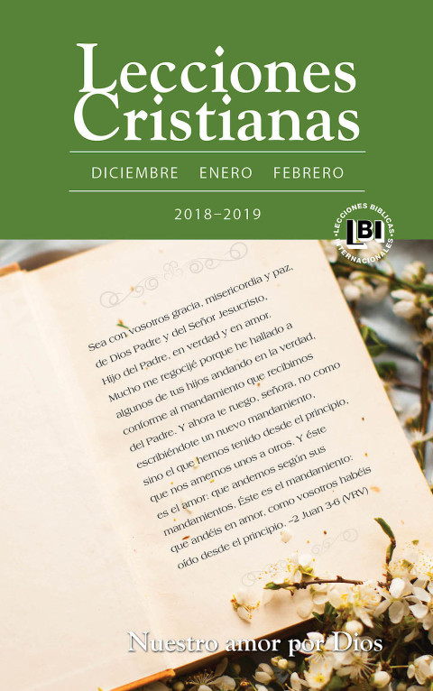 Cover image for book Lecciones Cristianas libro del alumno trimestre de invierno 2018-19