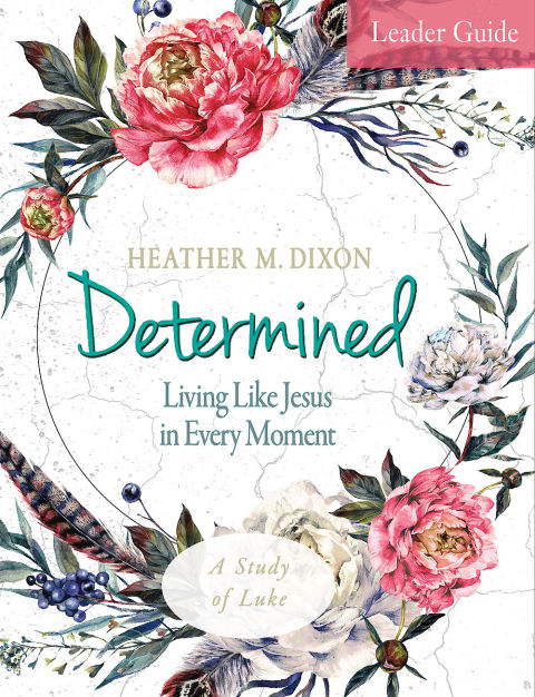 Cover image for book Determined - Women's Bible Study Leader Guide