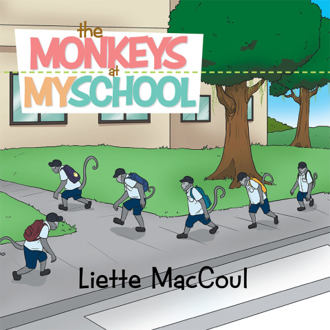 Cover image for book The Monkeys at My School