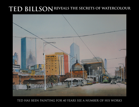 Cover image for book Ted Billson  Reveals the Secrets of Watercolour
