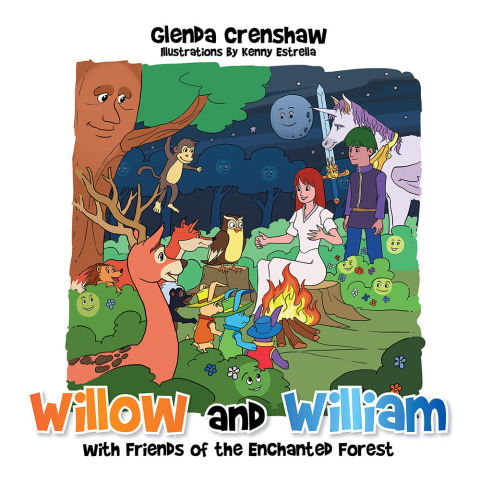 Cover image for book Willow and William with Friends of the Enchanted Forest