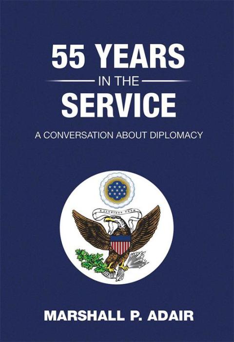 Cover image for book 55 Years in the Service