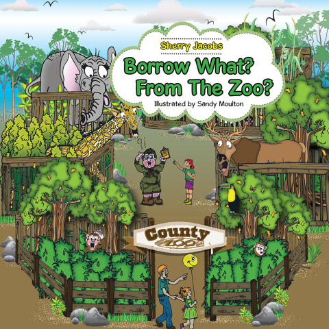 Cover image for book Borrow What? from the Zoo?