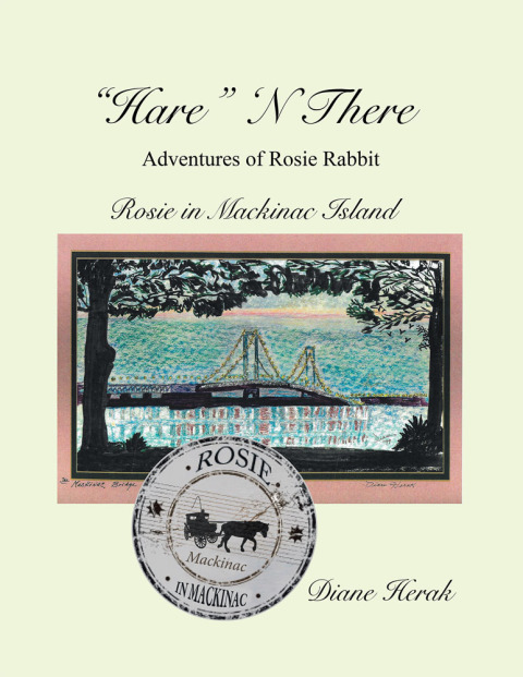 Cover image for book "Hare" N There Adventures of Rosie Rabbit