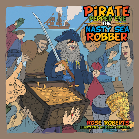 Cover image for book Pirate Pepper Eye the Nasty Sea Robber