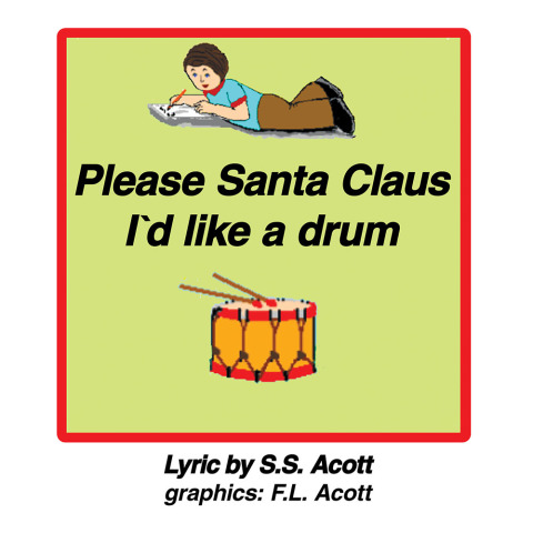 Cover image for book Please Santa Clause I’D Like a Drum