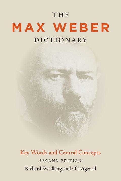Cover image for book The Max Weber Dictionary