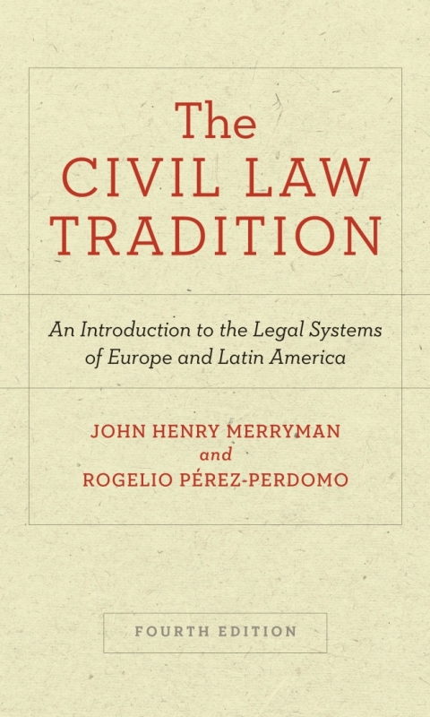 Cover image for book The Civil Law Tradition