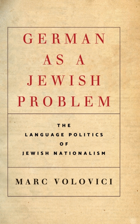 Cover image for book German as a Jewish Problem