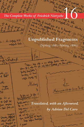 Unpublished Fragments (Spring 1885–Spring 1886)