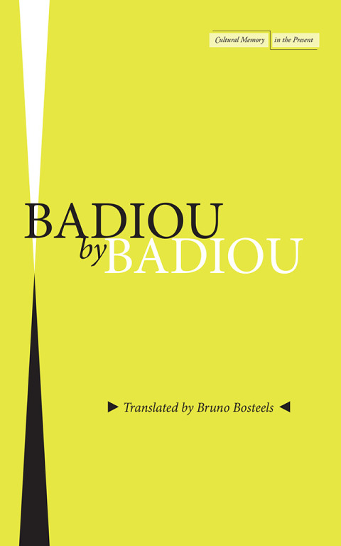 Cover image for book Badiou by Badiou