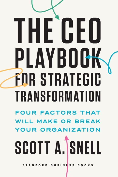 Cover image for book The CEO Playbook for Strategic Transformation
