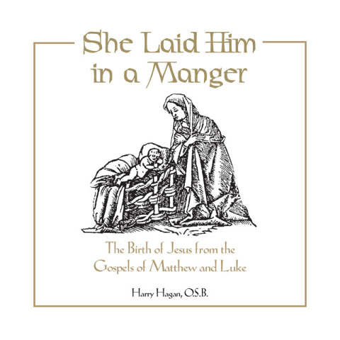 Cover image for book She Laid Him in a Manger
