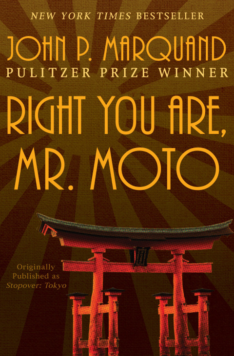 Cover image for book Right You Are, Mr. Moto