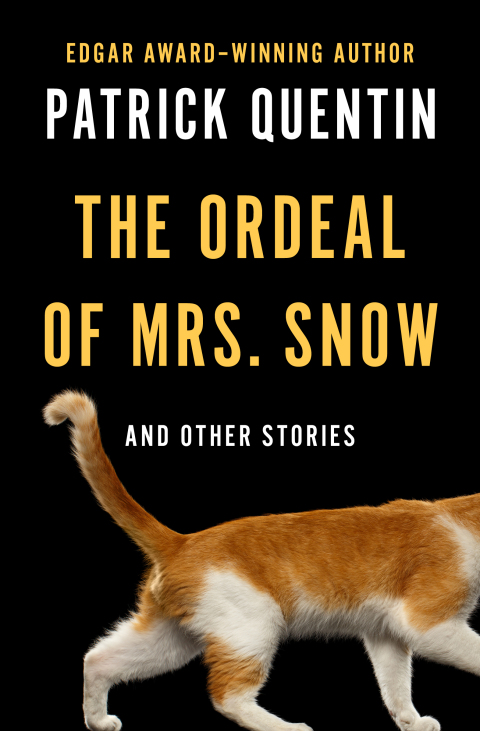 Cover image for book The Ordeal of Mrs. Snow
