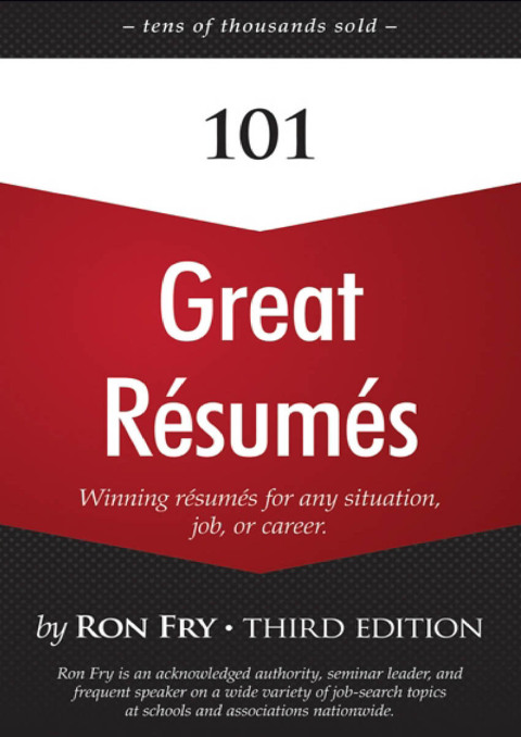 Cover image for book 101 Great Résumés