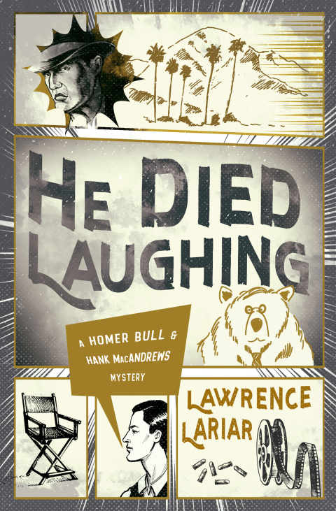Cover image for book He Died Laughing
