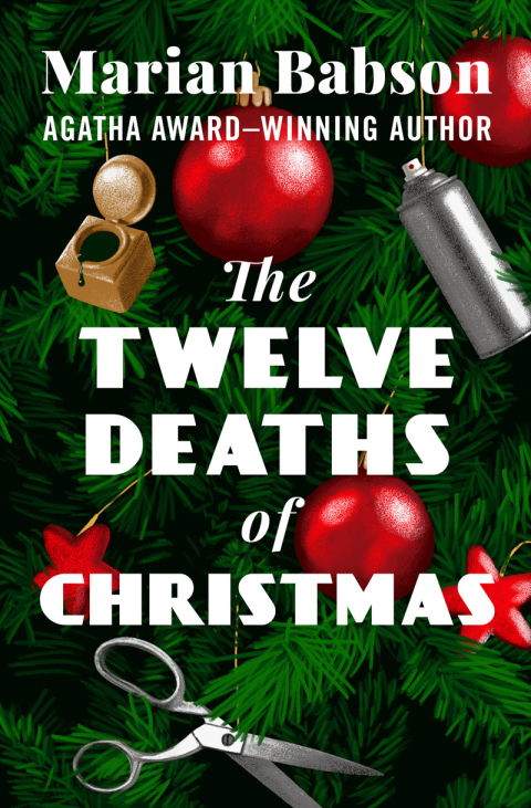 Cover image for book The Twelve Deaths of Christmas