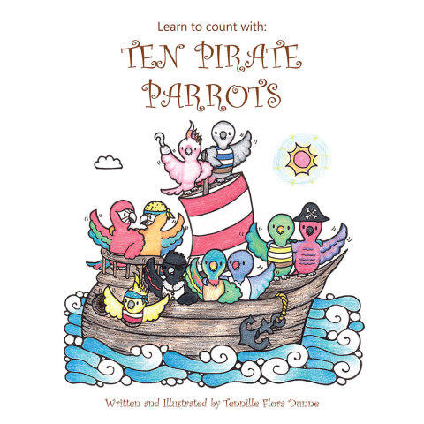 Cover image for book Learn to Count With: Ten Pirate Parrots