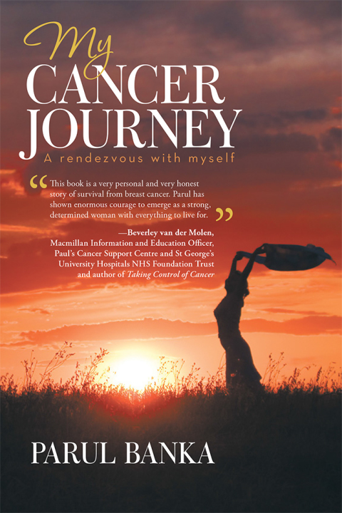 Cover image for book My Cancer Journey – a Rendezvous with Myself