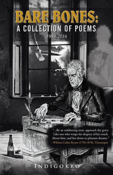 Cover image for book Bare Bones: a Collection of Poems 1989-2016