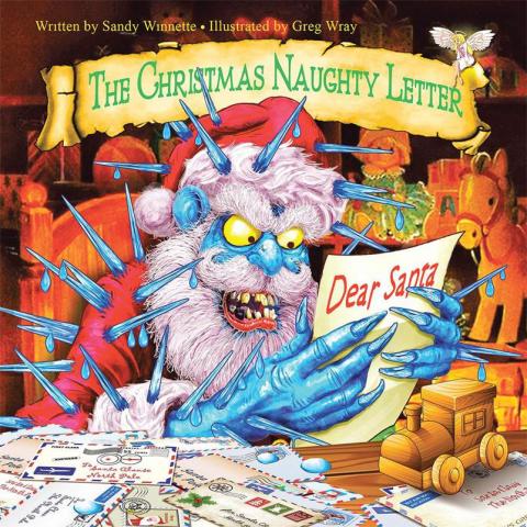 Cover image for book The Christmas Naughty Letter
