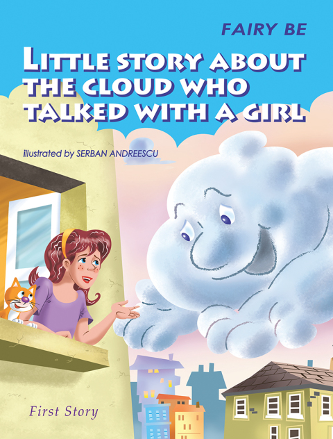 Cover image for book Little Story About the Cloud Who Talked with a Girl