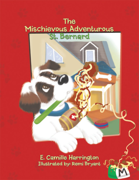 Cover image for book The Mischievous Adventurous St. Bernard
