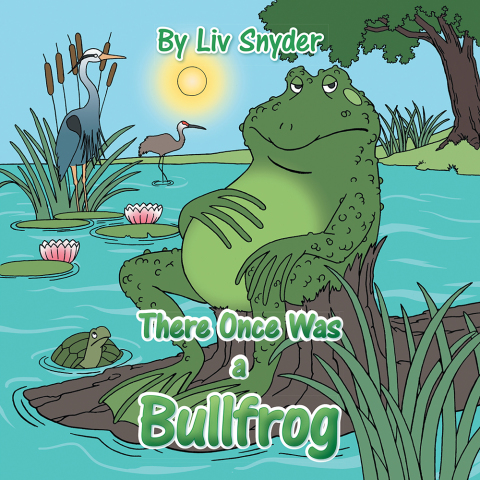 Cover image for book There Once Was a Bullfrog