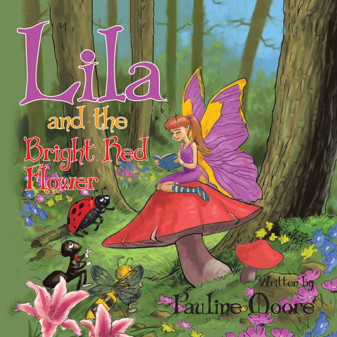 Cover image for book Lila and the Bright Red Flower