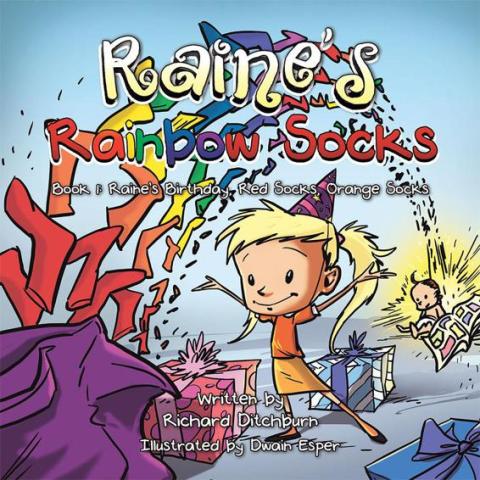 Cover image for book Raine’S Rainbow Socks